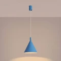 Lampa wisząca NOX 25 błękitna zwis SL.2535 SOLLUX LIGHTING