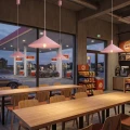 Lampa wisząca NOX 40 różowa zwis SL.2545 SOLLUX LIGHTING