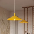 Lampa wisząca NOX 40 żółta zwis SL.2547 SOLLUX LIGHTING