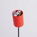 Lampa wisząca NOX 40 czerwona zwis SL.2548 SOLLUX LIGHTING