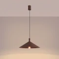 Lampa wisząca NOX 40 brązowa zwis SL.2549 SOLLUX LIGHTING
