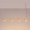 Lampa wisząca NOX 4L złota żyrandol SL.2553 SOLLUX LIGHTING