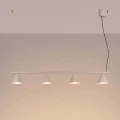 Lampa wisząca NOX 4L taupe żyrandol SL.2557 SOLLUX LIGHTING