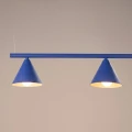 Lampa wisząca NOX 4L ultramaryna żyrandol SL.2559 SOLLUX LIGHTING