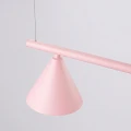 Lampa wisząca NOX 4L różowa żyrandol SL.2560 SOLLUX LIGHTING
