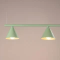 Lampa wisząca NOX 4L szałwiowa żyrandol SL.2561 SOLLUX LIGHTING