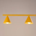 Lampa wisząca NOX 4L żółta żyrandol SL.2562 SOLLUX LIGHTING