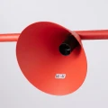 Lampa wisząca NOX 4L czerwona żyrandol SL.2563 SOLLUX LIGHTING