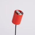 Lampa wisząca NOX 4L czerwona żyrandol SL.2563 SOLLUX LIGHTING