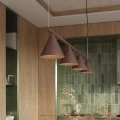 Lampa wisząca NOX 4L brązowa żyrandol SL.2564 SOLLUX LIGHTING