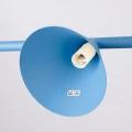 Lampa wisząca NOX 4L błękitna żyrandol SL.2565 SOLLUX LIGHTING