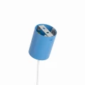 Lampa wisząca NOX 4L błękitna żyrandol SL.2565 SOLLUX LIGHTING