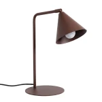 Lampa biurkowa NOX brązowa lampka biurkowa SL.2579 SOLLUX LIGHTING