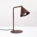 Lampa biurkowa NOX brązowa lampka biurkowa SL.2579 SOLLUX LIGHTING