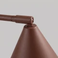 Lampa biurkowa NOX brązowa lampka biurkowa SL.2579 SOLLUX LIGHTING