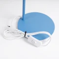 Lampa biurkowa NOX błękitna lampka biurkowa SL.2580 SOLLUX LIGHTING
