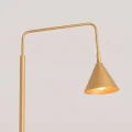 Lampa podłogowa NOX złota lampa stojąca SL.2583 SOLLUX LIGHTING