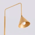 Lampa podłogowa NOX złota lampa stojąca SL.2583 SOLLUX LIGHTING