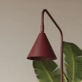 Lampa podłogowa NOX burgund lampa stojąca SL.2588 SOLLUX LIGHTING