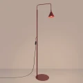 Lampa podłogowa NOX burgund lampa stojąca SL.2588 SOLLUX LIGHTING