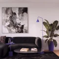 Lampa podłogowa NOX ultramaryna lampa stojąca SL.2589 SOLLUX LIGHTING