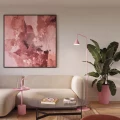 Lampa podłogowa NOX różowa lampa stojąca SL.2590 SOLLUX LIGHTING