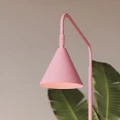 Lampa podłogowa NOX różowa lampa stojąca SL.2590 SOLLUX LIGHTING