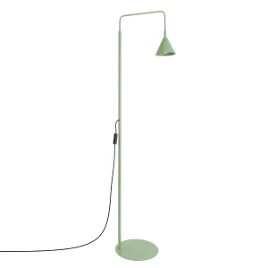 Lampa podłogowa NOX szałwiowa lampa stojąca SL.2591 SOLLUX LIGHTING
