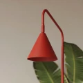 Lampa podłogowa NOX czerwona lampa stojąca SL.2593 SOLLUX LIGHTING