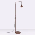Lampa podłogowa NOX brązowa lampa stojąca SL.2594 SOLLUX LIGHTING