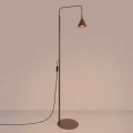 Lampa podłogowa NOX brązowa lampa stojąca SL.2594 SOLLUX LIGHTING