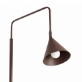 Lampa podłogowa NOX brązowa lampa stojąca SL.2594 SOLLUX LIGHTING