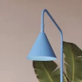 Lampa podłogowa NOX błękitna lampa stojąca SL.2595 SOLLUX LIGHTING