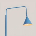 Lampa podłogowa NOX błękitna lampa stojąca SL.2595 SOLLUX LIGHTING