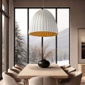 Lampa wisząca ELVA 50 CM biały zwis LP-0809/1P WH LIGHT PRESTIGE