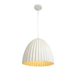 Lampa wisząca ELVA 50 CM biały zwis LP-0809/1P WH LIGHT PRESTIGE