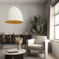 Lampa wisząca ELVA 50 CM biały zwis LP-0809/1P WH LIGHT PRESTIGE