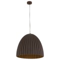 Lampa wisząca ELVA 50 CM brązowy zwis LP-0809/1P CF LIGHT PRESTIGE