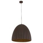 Lampa wisząca ELVA 50 CM brązowy zwis LP-0809/1P CF LIGHT PRESTIGE