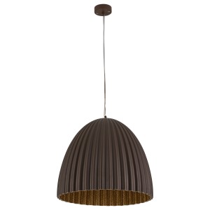 Lampa wisząca ELVA 50 CM brązowy zwis LP-0809/1P CF LIGHT PRESTIGE