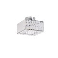 Lampa sufitowa KWADRATOWY VETRO chrom plafon LP-2910/1C CH square LIGHT PRESTIGE