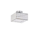 Lampa sufitowa KWADRATOWY VETRO chrom plafon LP-2910/1C CH square LIGHT PRESTIGE