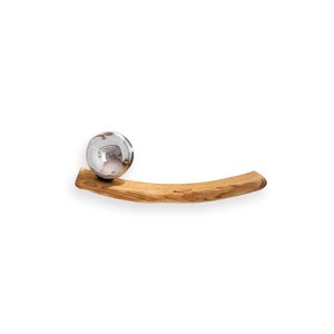 Kinkiet lampa na ścianę LUMIO WOOD drewno dębowe ręcznie formowane na 1 żarówkę LUK/W HP LAMPY