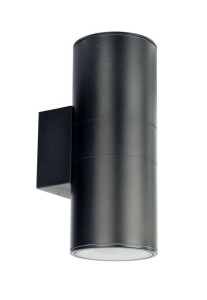 Kinkiet zewnętrzny świecący góra/dół czarny IP54 Adela 7001 BL