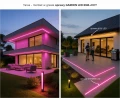 Gotowa oprawa LED hermetyczna IP68 IK10 najazdowa zewnętrzna zoomLED® GARDEN RGB+CCT srebrna 