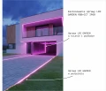 Gotowa oprawa LED hermetyczna IP68 IK10 najazdowa zewnętrzna zoomLED® GARDEN RGB+CCT srebrna 