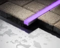 Gotowa oprawa LED hermetyczna IP68 IK10 najazdowa zewnętrzna zoomLED® GARDEN RGB+CCT srebrna 