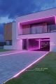 Gotowa oprawa LED hermetyczna IP68 IK10 najazdowa zewnętrzna zoomLED® GARDEN RGB+CCT srebrna 
