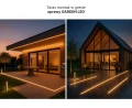 Gotowa oprawa LED hermetyczna IP68 IK10 najazdowa zewnętrzna zoomLED® GARDEN RGB+CCT srebrna 