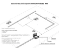 Gotowa oprawa LED hermetyczna IP68 IK10 najazdowa zewnętrzna zoomLED® GARDEN RGB+CCT srebrna 